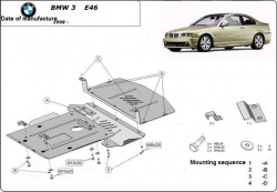 Kryt pod motor BMW 3 Compact (E46/5) - Plech