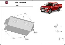 Kryt pod chladič FIAT FULLBACK Pickup (502_, 503_) - Plech